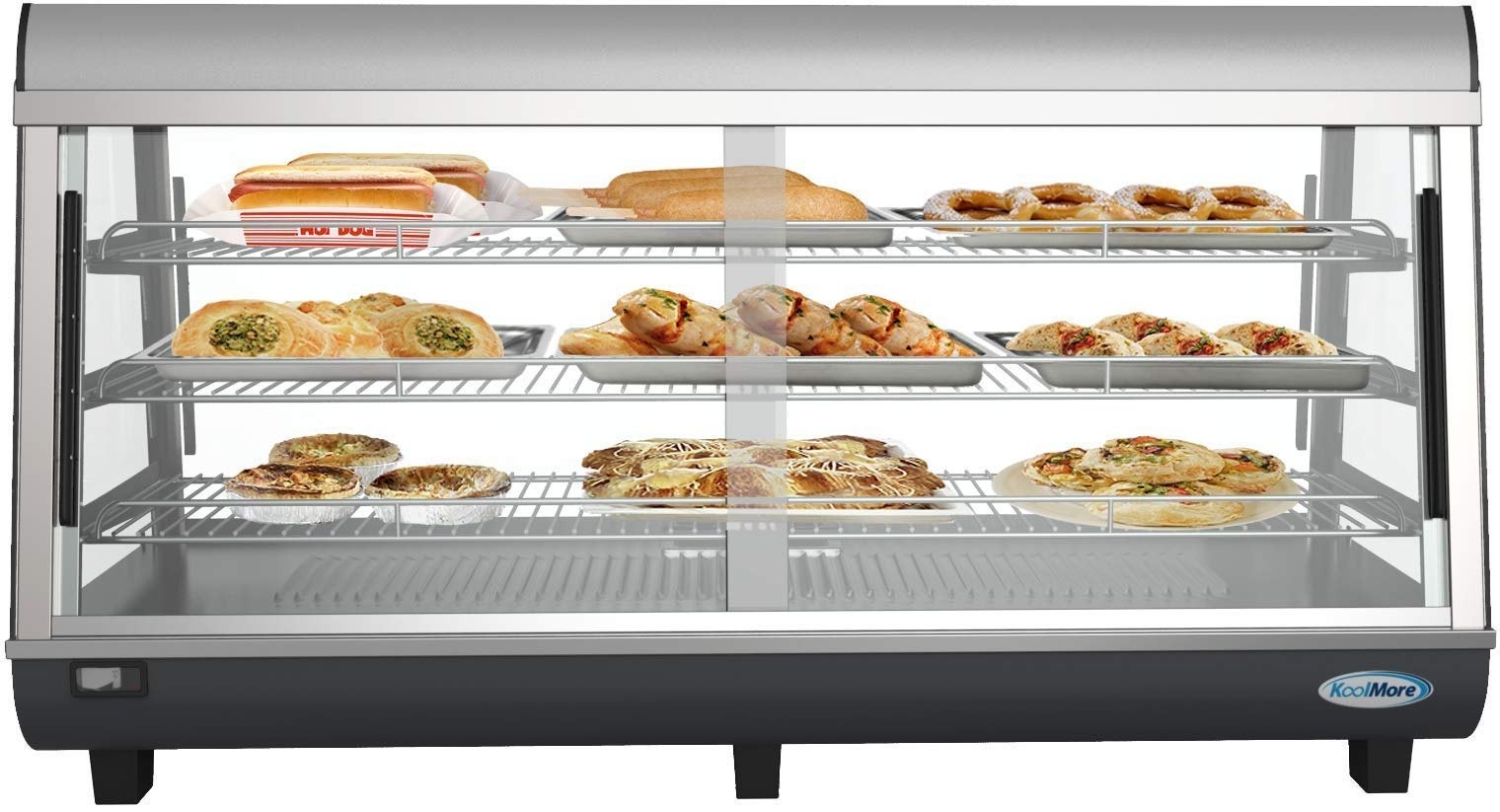 Food Warmer Display Cabinets for Commercial Use